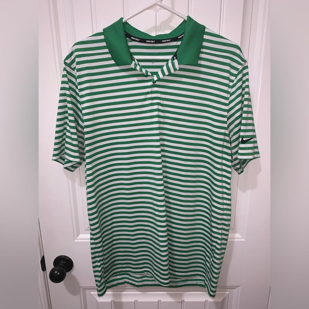Nike golf dri fit polo size large